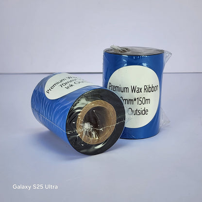 70mm x 150M Premium Wax Thermal Barcode Ribbon