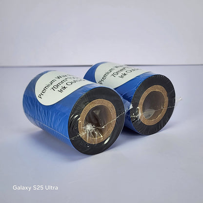 70mm x 150M Premium Wax Thermal Barcode Ribbon
