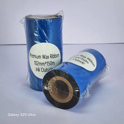 102mm x 150M Premium Wax Thermal Barcode Ribbon