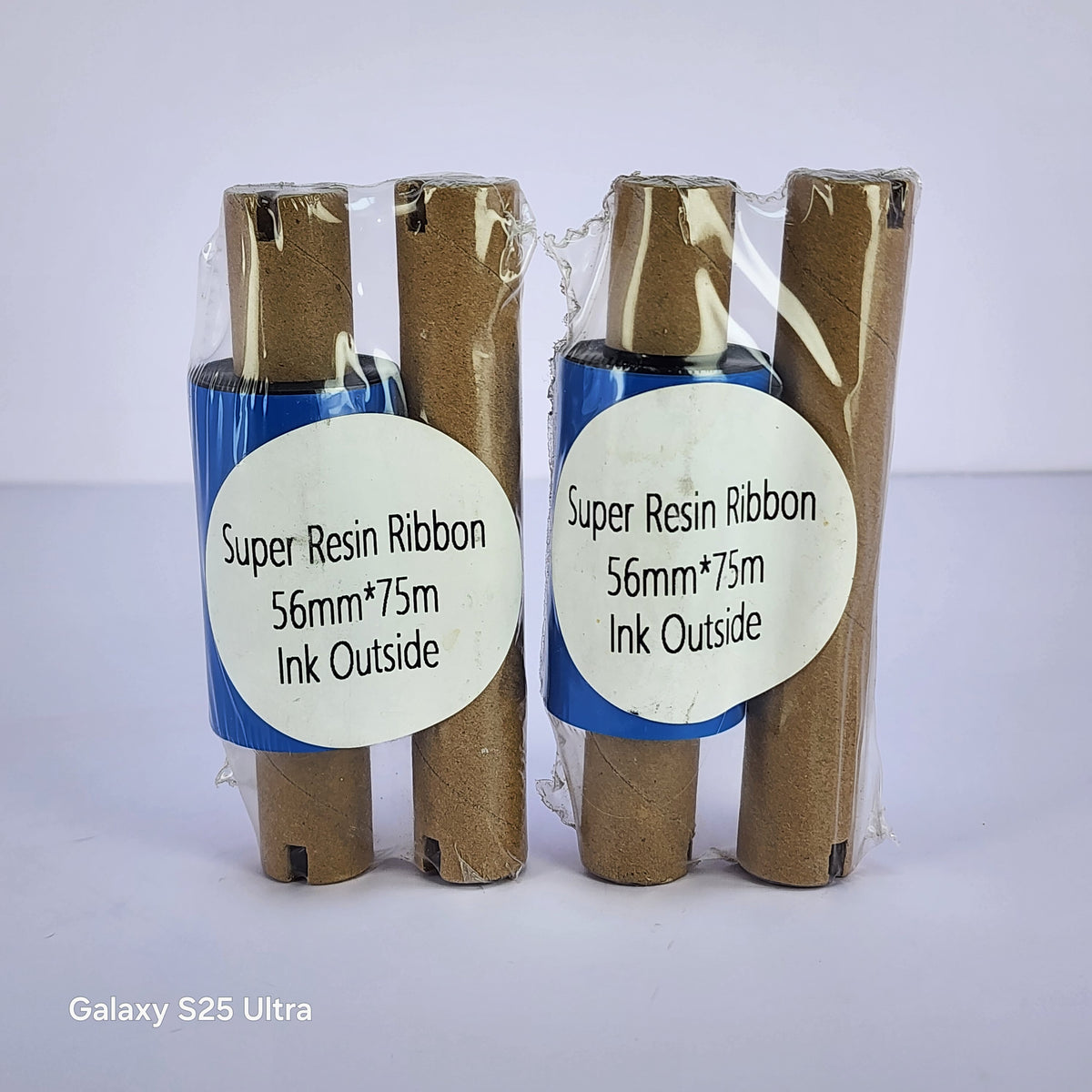 56mm x 75M Super Resin Thermal Barcode Ribbon