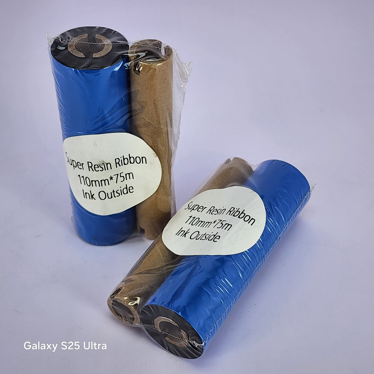 110mm x 75M Super Resin Thermal Barcode Ribbon