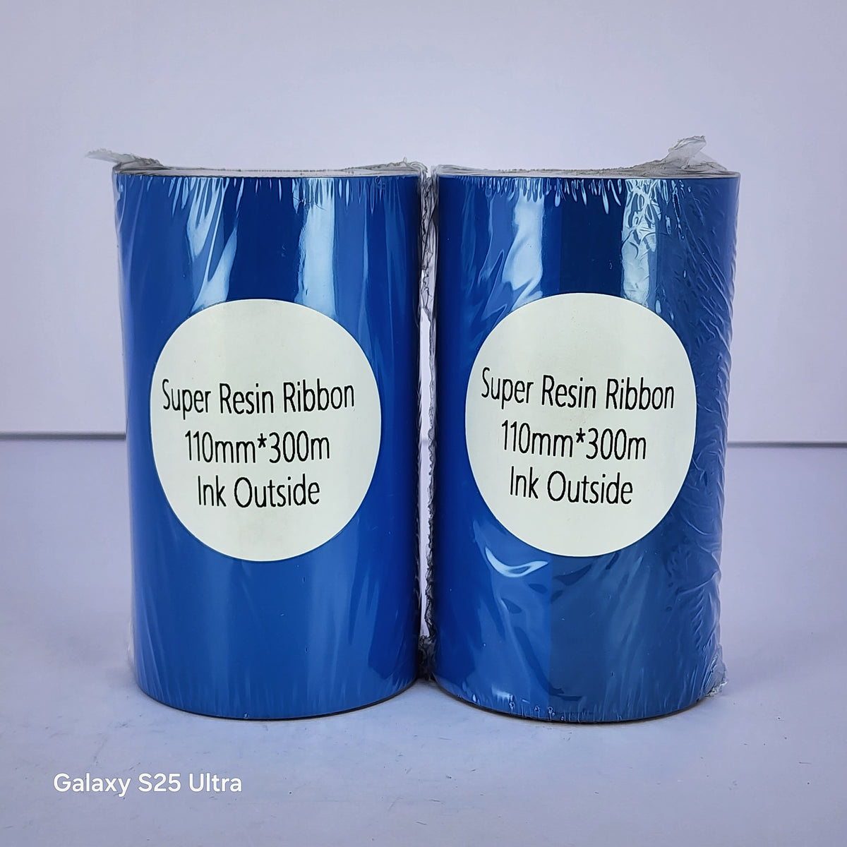 110mm x 300M Super Resin Thermal Barcode Ribbon