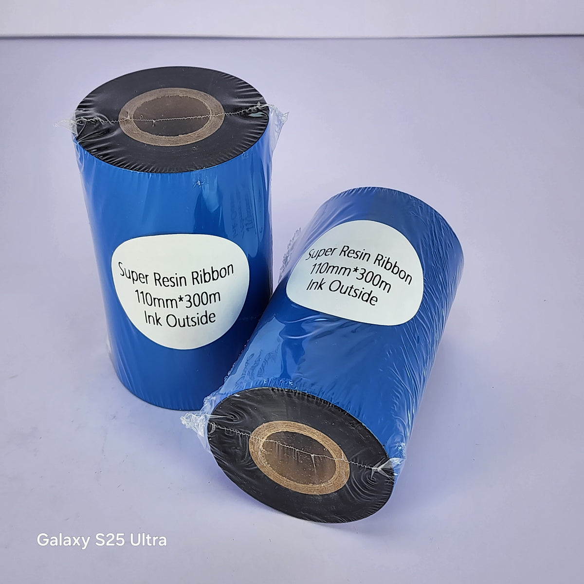 110mm x 300M Super Resin Thermal Barcode Ribbon