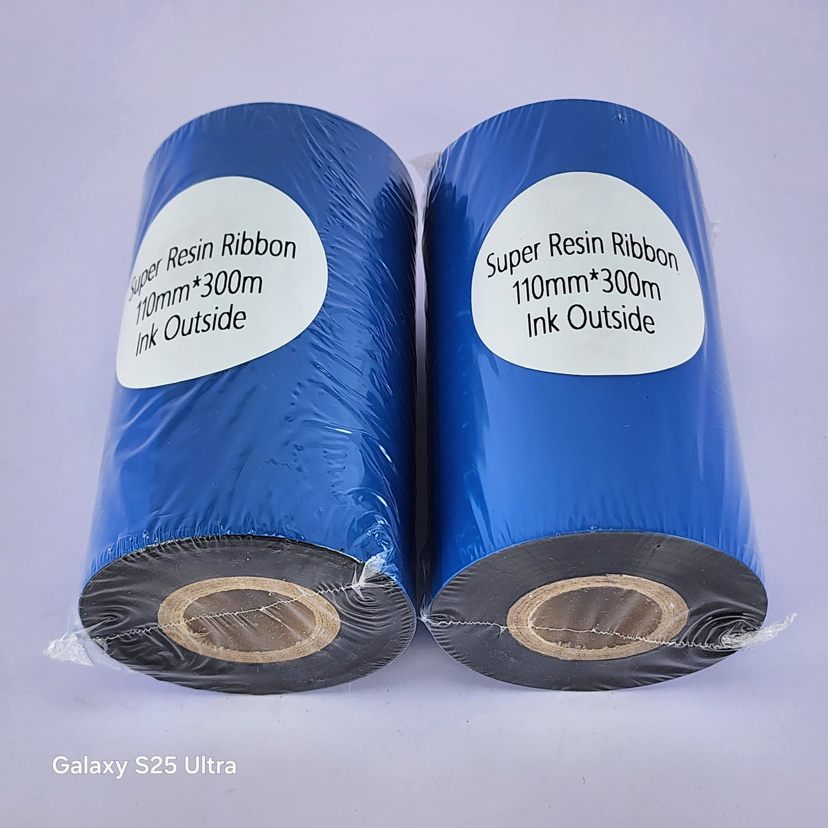 110mm x 300M Super Resin Thermal Barcode Ribbon
