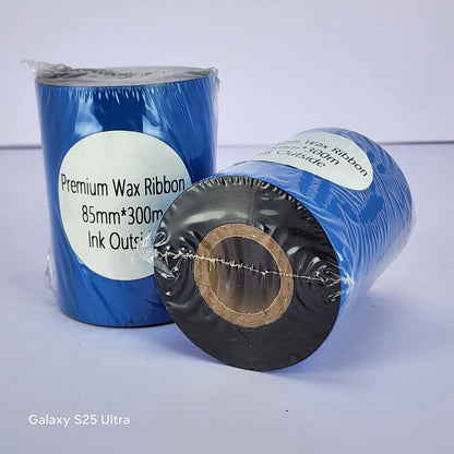85mm x 300M Premium Wax Thermal Barcode Ribbon