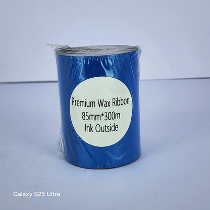 85mm x 300M Premium Wax Thermal Barcode Ribbon