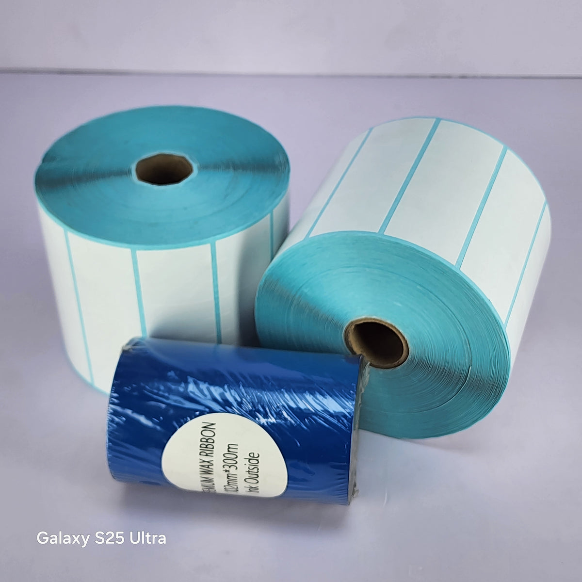 32mm (W) x 32mm (H) Plain White Synthetic Barcode Labels