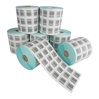 32mm (W) x 32mm (H) Printed Satin Price Tag Barcode Labels