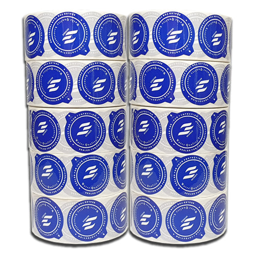 10 Rolls Blue 5 Gallon Hygienic Pull-Tab Water Quality