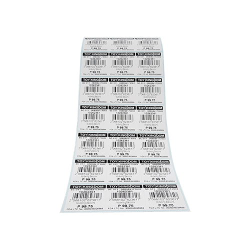 3" (W)  x 2" (H) Printed Vinyl Waterproof Barcode Labels