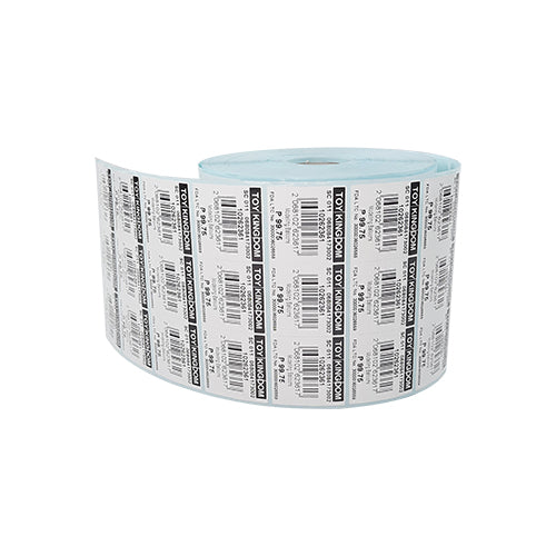 3" (W)  x 2" (H) Printed Vinyl Waterproof Barcode Labels