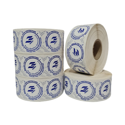 10 Rolls White 5 Gallon Hygienic Pull-Tab Water Quality