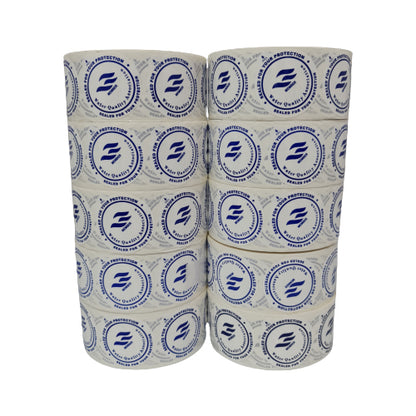10 Rolls White 5 Gallon Hygienic Pull-Tab Water Quality