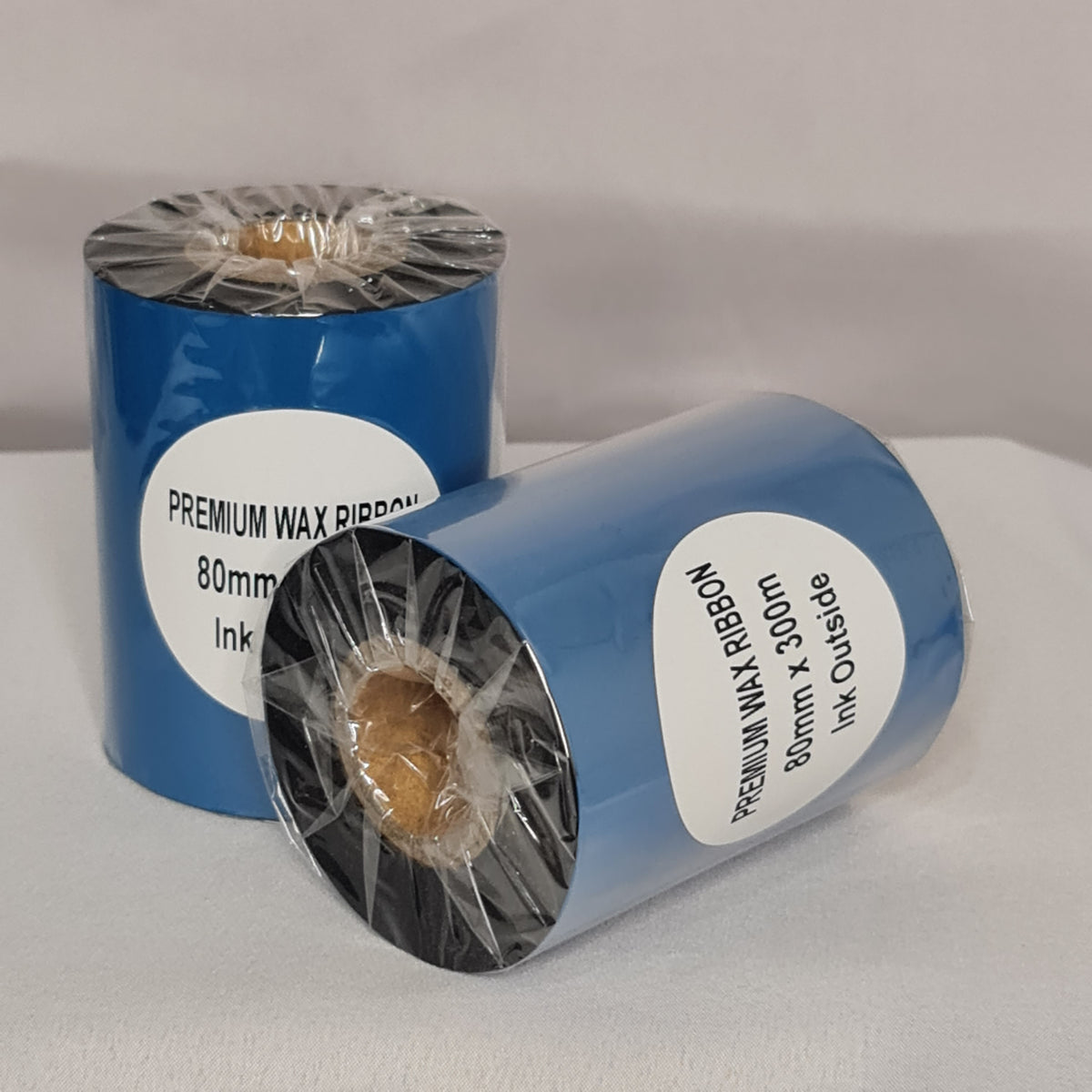 80mm x 300M Premium Wax Barcode Ribbon