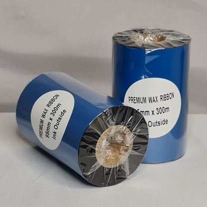 95mm x 300M Premium Wax Thermal Barcode Ribbon