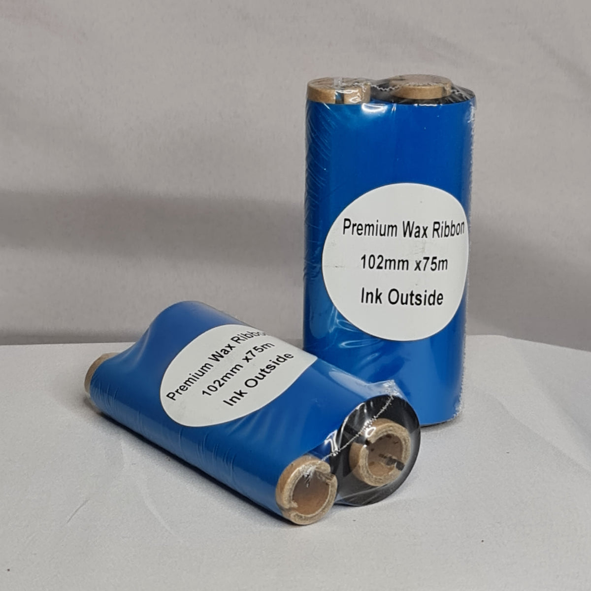 102mm x 75M Premium Wax Thermal Barcode Ribbon