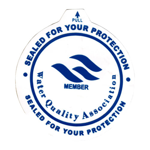 10 Rolls White 5 Gallon Hygienic Pull-Tab Water Quality